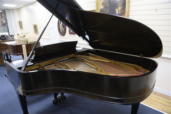 The Property of Dame Kiri Te Kanawa: Steinway and Sons, New York. An ebonised cased boudoir grand piano and stool, Serial number 90263,